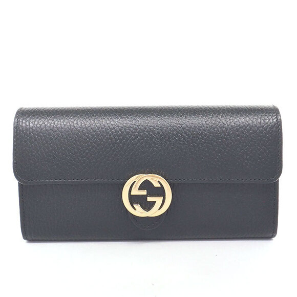 Gucci Handbags - Gucci Flap Wallet GG Interlocking G